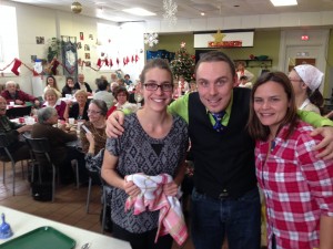 From left to right: Elsa Joly, Nicolas Vincent and Maude Lauzon-Gosselin